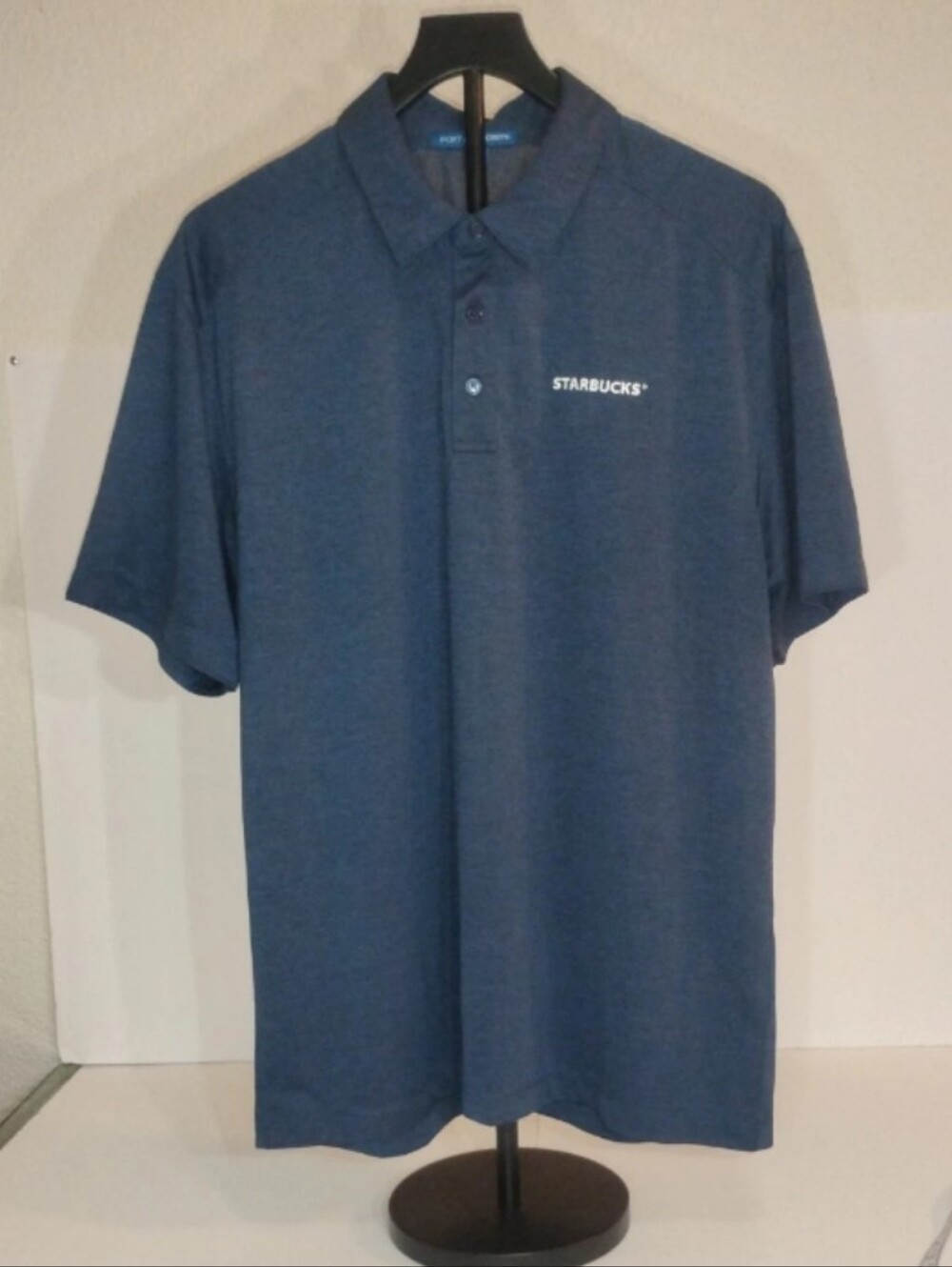 Starbucks Unisex Navy Polo Shirt